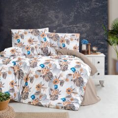 Aryıldız Home Exclusive Saten Nevresim Çift Kişilik Palmira