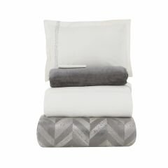 Karaca Home Celeste 8 Parça Çeyiz Seti Antrasit