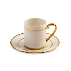 Jumbo Luces Gold 4 Kişilik Kahve Fincan Takımı 90 ml