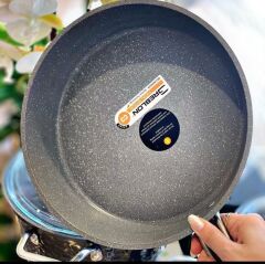 Brioni Copper 7 Parça Tencere Seti - Platin