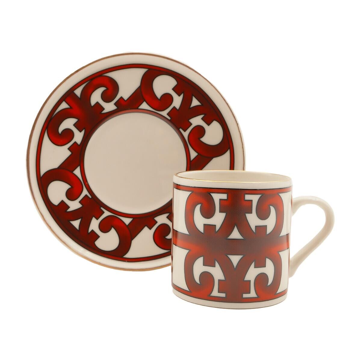 Aryıldız Bakkha 12 Parça 6 Kişilik Türk Kahve Fincan Takımı 90 ml