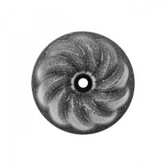 Karaca Polo Antrasit Döküm Kek Kalıbı - 25 Cm