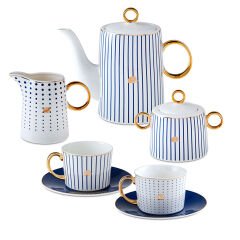Jumbo Navy 15 Parça Çay ve Kahve Seti