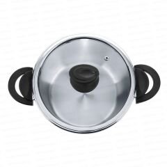 Nehir Silver Matik 7+4 Litre Düdüklü Tencere Seti