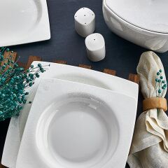 Aryıldız AR 45002 Bone Square Porselen 60 Parça Yemek Takımı