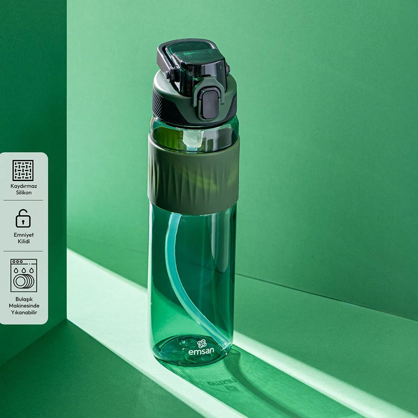 Emsan Motivation Termos Yeşil 820 ml
