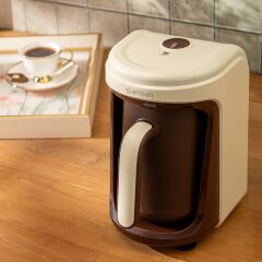 Emsan Nostalji 1837H Türk Kahvesi Makinesi Krem